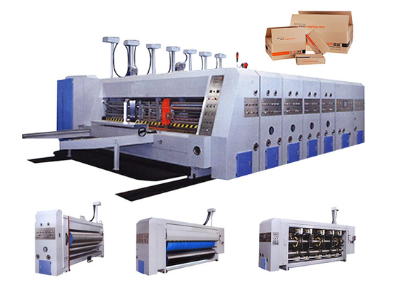 Китай Автоматическая рифленая коробка коробки делая машину/печатную машину Флексо поставщик
