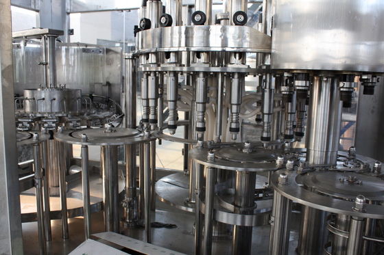 Китай Может герметизировать гарантия ртов голов 12 оборудования 40 горячего заполнения разливая по бутылкам полоща поставщик