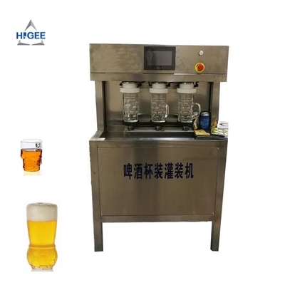 Китай Машина завалки пива простой структуры ручная на чашка 100 - заполняя ряд 2000мл поставщик
