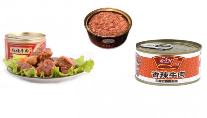 Cornbeef законсервировало линию производства мяса законсервированную машину мяса гусыни консервируя