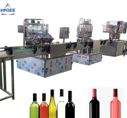 Китай Карбонатед алкоголем линия машины завалки напитка для запечатывания ДЖИНА вискиа водки поставщик